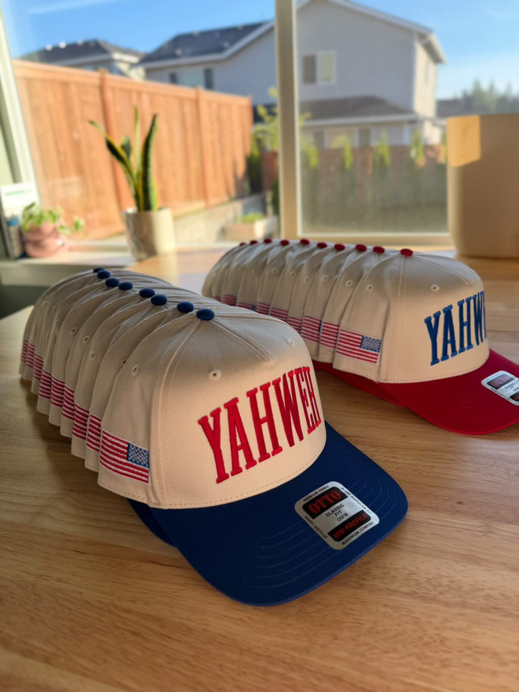 RED FREEDOM SNAPBACK (ready to ship)